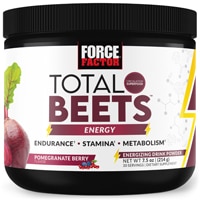 Total Beets Energy Powder (Порошок) Pomegranate Berry -- 30 Servings (Порции) Force Factor