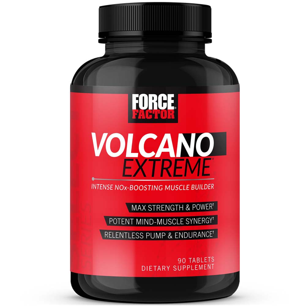 VolcaNO Extreme - Intense Nitric Oxide Boosting Muscle Builder -- 90 Tablets (Таблетки) Force Factor