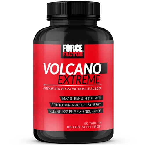 VolcaNO Extreme - Intense Nitric Oxide Boosting Muscle Builder -- 90 Tablets (Таблетки) Force Factor