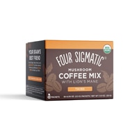 Think Organic Instant Coffee with Lion's Mane & Chaga Mushrooms -- 10 Packets (Пакеты ) Four Sigmatic