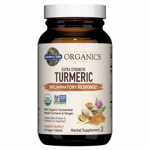 mykind Extra Strength Turmeric Inflammatory Response -- 60 Vegan Tablets (Таблетки) Garden of Life