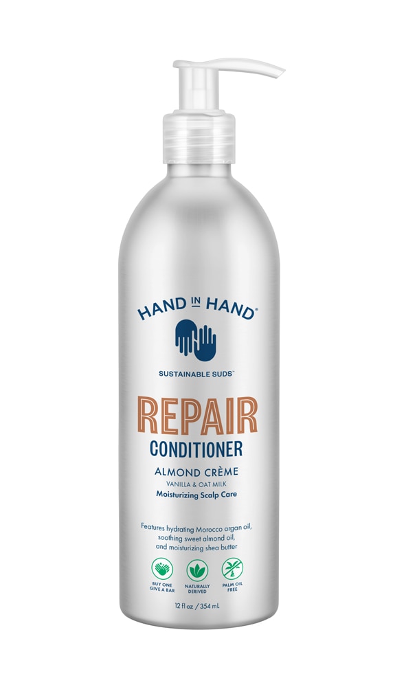 Conditioner Repair Almond Crème -- 12 fl oz Hand In Hand