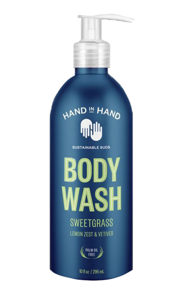 Body Wash Sweet Grass -- 10 fl oz Hand In Hand