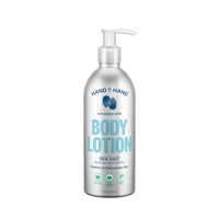 Body Lotion Sea Salt: Sweet Mint & Eucalyptus -- 10 fl oz Hand In Hand