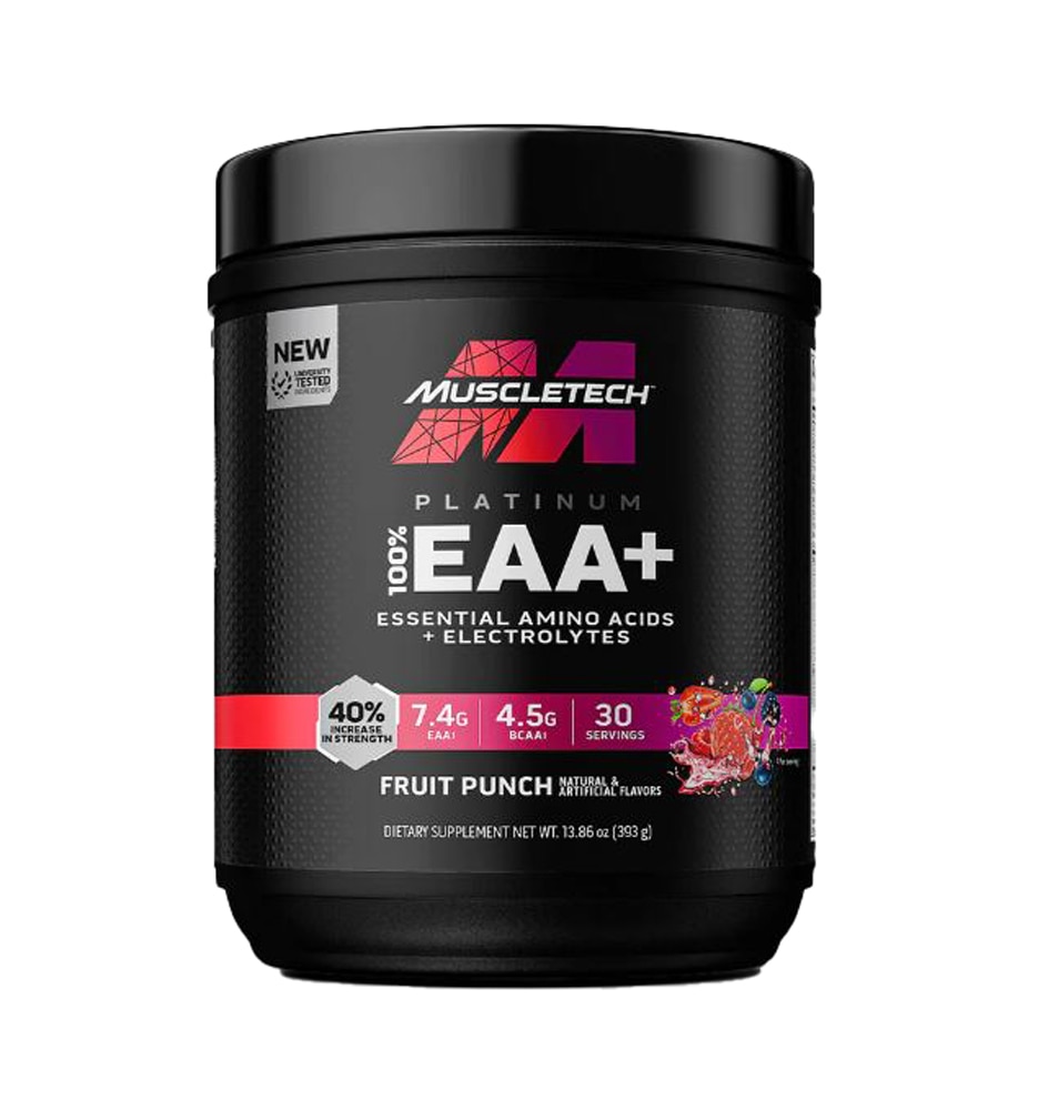 Platinum EAA - 30 servings Fruit Punch -- 13.86 oz (Унции) Muscletech