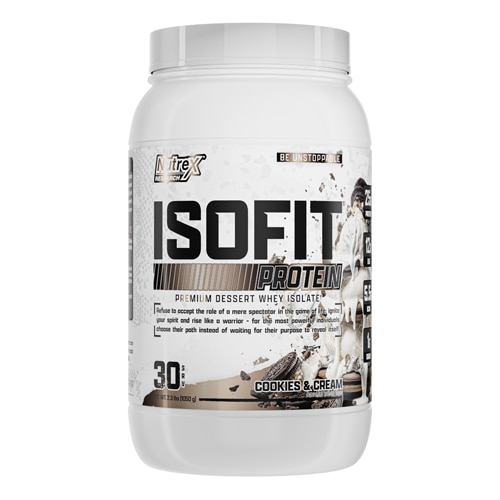 ISOFIT - 30 порций с вкусом печенья и крема, 700 г, 25 г белка Nutrex Research