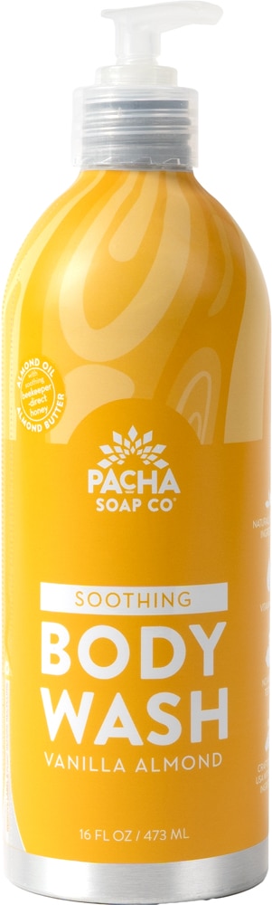 Body Wash - Soothing Vanilla Almond -- 16 fl oz Pacha Soap Co