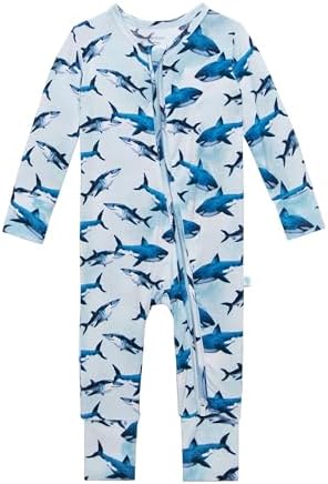 Детские комбинезоны Posh Peanut, пижамы — Одежда для новорожденных мальчиков — Детская цельная пижама — Мягкая вискоза из бамбука Posh Peanut