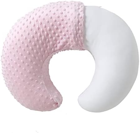 Baby Nursing Pillow and Body Positioner for Breastfeeding and Bottle Feeding for Baby Boys and Girls, Breast Feeding Pillow for Propping Baby, Tummy Time, Sitting Support, Naked Pillow QUENESS BABY