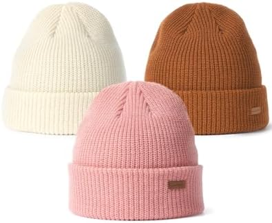 Зимняя шапка Camptrace Baby Beanie для малышей, двухслойная вязаная шапка для мальчиков и девочек Camptrace