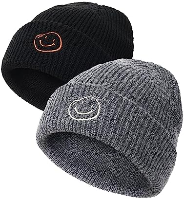 Зимняя шапка Camptrace Baby Beanie для малышей, двухслойная вязаная шапка для мальчиков и девочек Camptrace