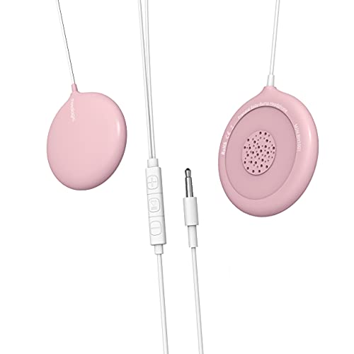 Наушники Mosalogic Pregnancy Belly, динамик Baby-Bump, музыкальный плеер для беременных с безопасными клеями, одобренными FDA, передача музыки в матку, подарки для мамы во время беременности, розовый Mosalogic