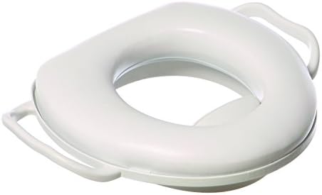 Dreambaby Potty Toilet Seat, Softly Padded with Grip Handles - White - Model L674 Dreambaby