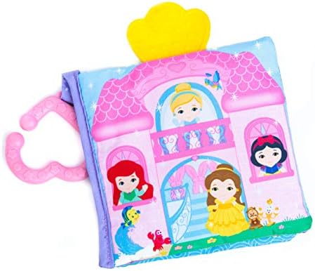 Мягкая книжка Disney Baby Princess для малышей, 5x6x1 дюйм KIDS PREFERRED