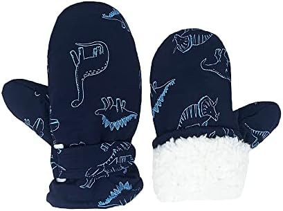 UTTPLL Lined Fleece Toddler Mittens Waterproof Infant Baby Toddler Kids Winter Mittnes Warm Ski Snow Gloves For Boys Girls UTTPLL