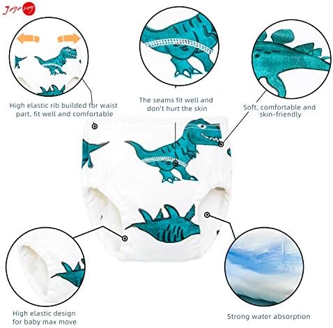 Тренировочные трусики для мальчиков, 100% хлопок, для приучения к горшку Joyo roy