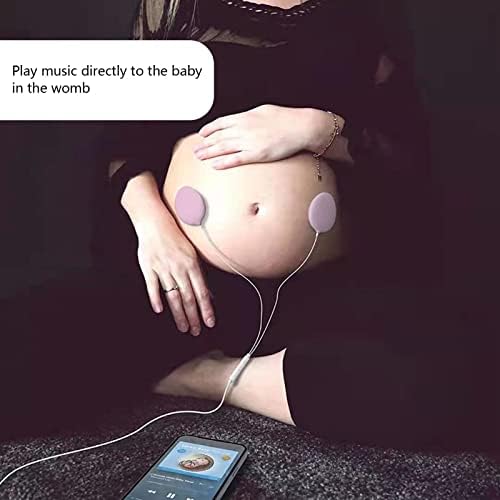 Набор наушников Baby Bump Динамик Baby Bump Наушники для живота для беременных Наушники для беременных для живота Воспроизводит музыкальный звук для ребенка внутри утробы Наушники для беременных HEITIGN