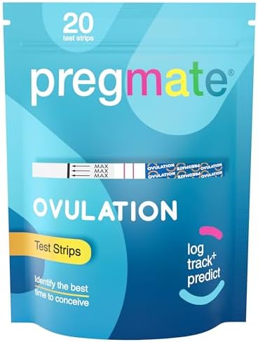 Pregmate 30 Ovulation Test Strips Predictor Kit (30 Count) PREGMATE