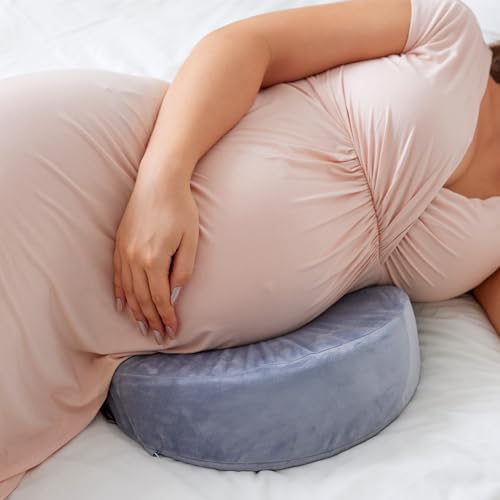 Momcozy охлаждающая подушка для беременных всего тела 57 дюймов с портативной формой Mermory подушка на танкетке для беременных для поддержки живота Momcozy