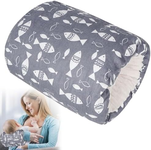 TEUOPIOE 1 шт. детская подушка для кормления грудью мягкие хлопковые подушки для кормления из бутылочки для новорожденных (серый буклет) TEUOPIOE
