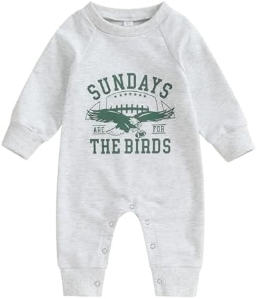 Комбинезон с круглым вырезом и длинными рукавами для маленьких мальчиков и девочек, осенняя футбольная одежда для новорожденных SHUING