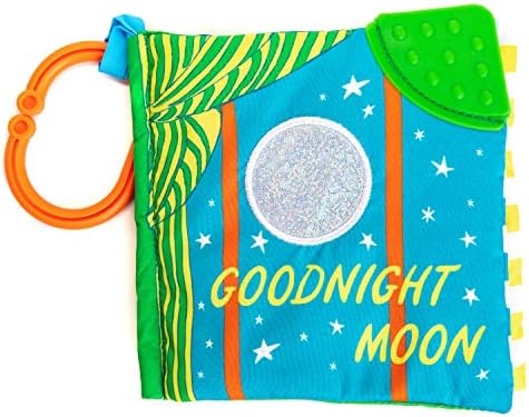 Мягкая книга KIDS PREFERRED Goodnight Moon с клипсой On The Go, 5 дюймов KIDS PREFERRED