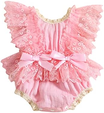 Kupretty комбинезон для новорожденных девочек, платье из тюля с цветочной вышивкой, кружевная пачка, наряды для фотосессии, праздничная одежда принцессы Kupretty
