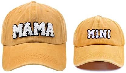 2 шт., шляпа для родителей и детей, семейная шляпа для мамы, ребенка, дочки, сына, бейсбольная кепка в стиле ретро, кепка на день матери Anbiove