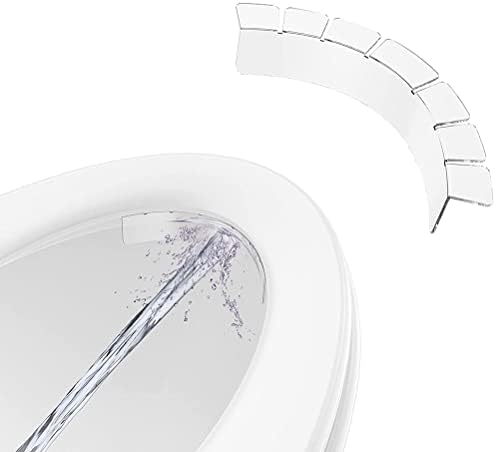 Transparent Toilet Seat Splash Guard, Prevent Pee from Spilling, Keep Bathroom Clean, Works Well for Potty Training (#1) Pssopp