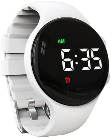 Часы с вибробудильником e-vibra, водонепроницаемые часы для приучения к горшку, перезаряжаемые медицинские часы-напоминания с 15 ежедневными будильниками (синие) E-vibra