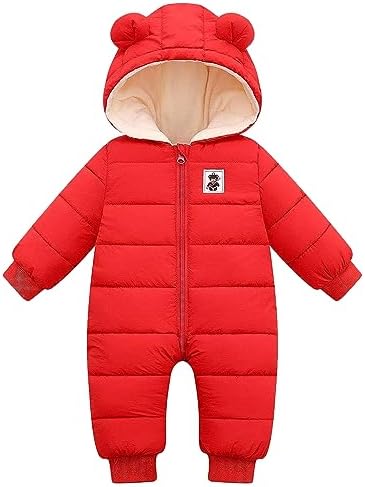Зимний комбинезон BYFRI для маленьких мальчиков и девочек, зимняя одежда для новорожденных, куртка с капюшоном для новорожденных, комбинезон для малышей, пальто BYFRI