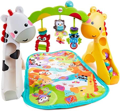 Игровой тренажер Fisher-Price для новорожденных и малышей с музыкой и подсветкой FISHER-PRICE BABY