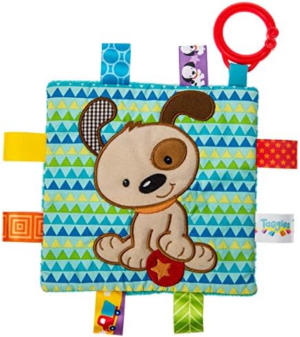 Детская игрушка Taggies Crinkle Me, Brother Puppy, 6,5x6,5 дюймов (1 шт. в упаковке) Mary Meyer