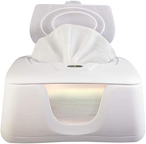 GOGO pure Baby Wipe Warmer and Dispenser, Advanced Features with 4 Bright Auto Off LED Ample Lights for Easy Nighttime Changes, Dual Heat for Baby's Comfort, Improved Design and Only at Amazon GOGO pure