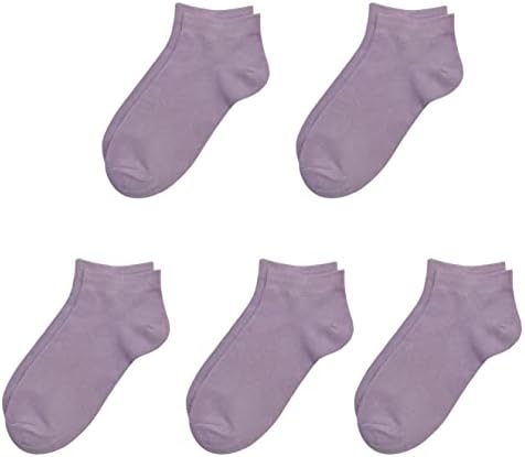 SERISIMPLE Bamboo School Socks Ankle Super Soft Kids Socks Stretch Cuffs Athletic Socks Odor Anti-odor 5 Pairs SERISIMPLE