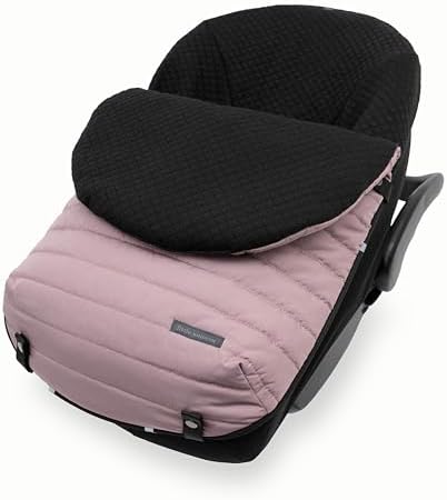 Little Unicorn Infant Car Seat Footmuff | Weather Resistant Bunting Bag | Universal Fit for Baby Car Seat & Travel System | Open Back Design | Non-Slip Backing | Easy Magnetic Closures | Machine Wash Little Unicorn