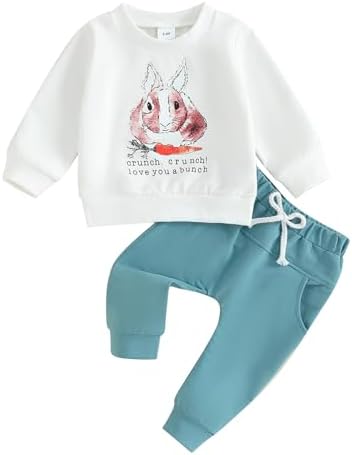 Пасхальный наряд для маленьких мальчиков, футболка с короткими рукавами и кроликом, топы, брюки, пасхальная летняя одежда, милая одежда для мальчиков Socutebabe