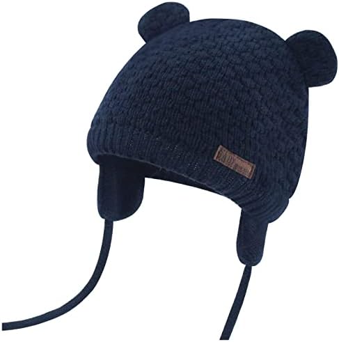 Duoyeree детская шапка для малышей, мягкая теплая вязаная шапочка для маленьких девочек, осенне-зимние шапки Duoyeree