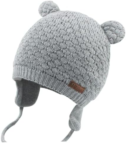 Duoyeree детская шапка для малышей, мягкая теплая вязаная шапочка для маленьких девочек, осенне-зимние шапки Duoyeree