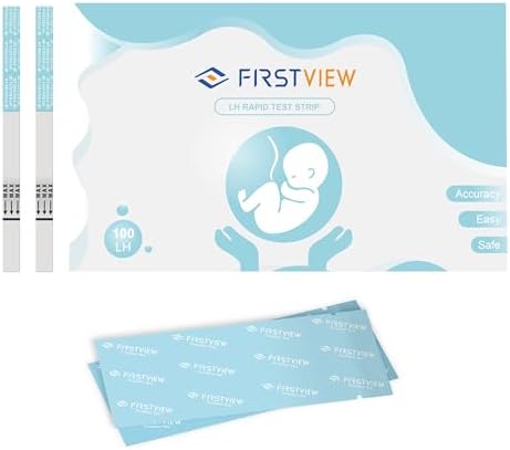 Тест-полоски на овуляцию, 100 упаковок тестов на фертильность, набор для прогнозирования овуляции FIRSTVIEW