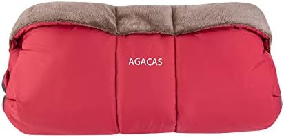 Конверт для ног AGACAS для коляски — универсальный зимний утепленный спальный мешок с овсянкой, водоотталкивающий чехол, одеяло для стрижки, подходит для всех колясок/колясок/автомобильных сидений с теплыми перчатками/теплыми рукавами AGACAS