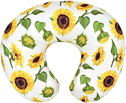 Boyoung Stretchy Nursing Pillow Covers Ultra Soft Slipcovers for Breastfeeding for Baby Girls Boys, Feeding Pillow Cover Fits Standard Infant Support Pillows Nursing Pillow Case, Medium (7912156) Boyoung