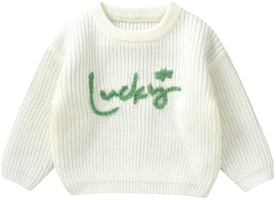 Lesimsam, наряд на День святого Валентина для маленьких мальчиков и девочек, вязаный свитер с сердечками, вязаный пуловер большого размера, свитшот, весенняя одежда Lesimsam