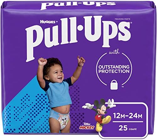 Штаны для приучения к горшку для мальчиков, нижнее белье для тренировок, размер 3, 12–24 мес, 25 карат Pull-Ups