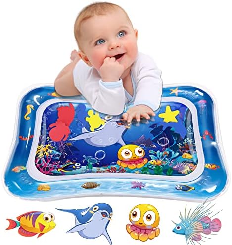 Коврик для воды Infinno Tummy Time для младенцев, детские игрушки для девочек и мальчиков 3, 6, 9 месяцев, сенсорное развитие, отличная идея подарка для новорожденных Infinno