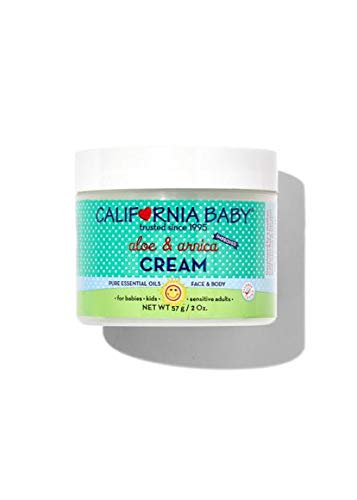 California Baby Calendula Cream (Unscented) | Soothing Baby Face Cream | 100% Plant-Based | Organic Calendula + Aloe Vera | Unscented Lotion For Sensitive Skin | Allergy Friendly | 1.8 oz / 51g California Baby