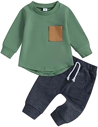 Осенне-зимняя одежда для маленьких мальчиков, толстовка с длинными рукавами, топы, штаны для бега, комплекты, спортивный костюм Saliuentm