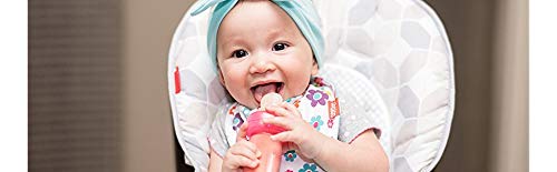 Nuby EZ Squee-Z Силиконовый дозатор детского питания для самостоятельного кормления, 1 шт. (1 шт. в упаковке) — цвет морской волны/розовый/зеленый, цвета могут отличаться NUBY