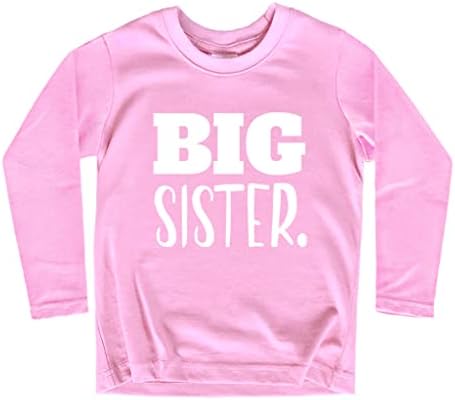 Рубашка «Большая сестра» Анонс «Большая сестра» Рубашки для малышей повышены до наряда для девочек Unordinary Toddler