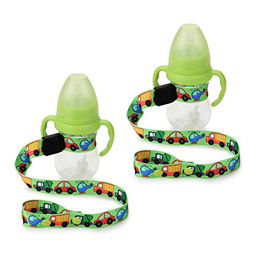 Accmor 2 шт. ремни для чашек-поильник, регулируемый ремень для чашки-непроливайки, поводки для чашек-непроливайки, игрушки для детских бутылочек, держатели ремней для чашек-непроливайки для коляски, стульчика для кормления, автокресла Accmor